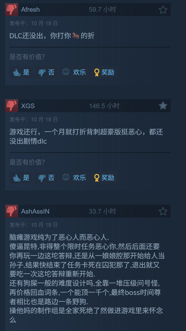 玩家暴跌后《无主之地 4》降价引发批评,被吐槽剧情像是 AI 写的